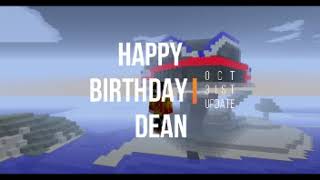 Happy Birthday Dean