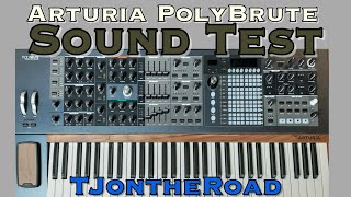 Arturia PolyBrute Sound Test