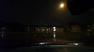 Relaxing rain on car sound | Dashcam Sweden | ASMR Loop