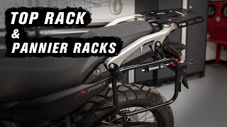 Tusk Top Rack & Pannier Rack | Honda Transalp