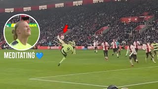 Erling Haaland Bicycle kick Goal vs Southampton!! ⚽😁💙