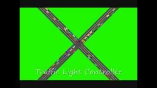 Traffic Simulation Intersection Controllers Demo