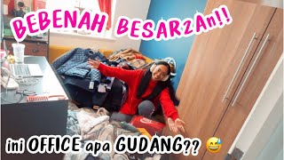 BEBENAH OFFICE AKU | DECLUTTER #becomingher