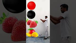 Balloon to Mango, Strawberry, Apple & Lichi #shorts​ #tranding