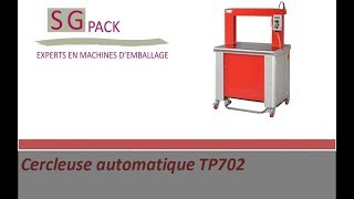 Cercleuse automatique haute cadence modèle TP702