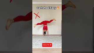 EASYY CARTWHEEL 🤸 🔥 BEGINNER FRIENDLY ❤️‍🔥 #cartwheel #tutorial #beginner