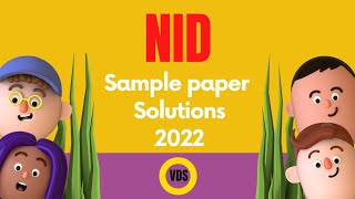 NID 2022  solved Sample paper