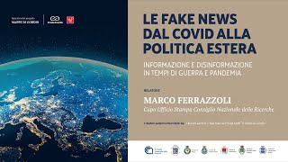 LE FAKE NEWS DAL COVID ALLA POLITICA ESTERA | Venerdì 25 marzo, ore 20:30, Caldonazzo