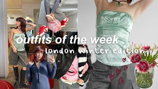 Outfits of the week! | What I'm wearing when its coldish + night out