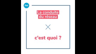 C'est quoi la conduite du réseau en électricité ?