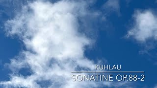 Kuhlau - Sonatine in G major Op.88-2 　／　クーラウ：ソナチネ　ト長調　Op.88-2　全楽章