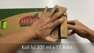 Meyöz Kayısı Nektarı 200 ml x 27 Adet