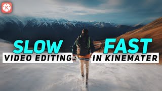 How To Make SLOW - FAST Video Editing In Kinemaster! 👌🏻🔥 | By MS TIPS AND TRICKS!