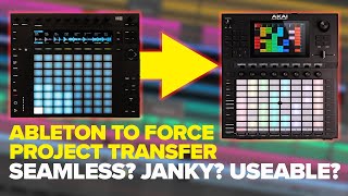 Opening Ableton Projects On Akai Force: How Does It Work?