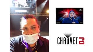 Entrenamiento con CHAUVET DJ - Entrevista con Iluminador Edgar "Chinno" Sánchez