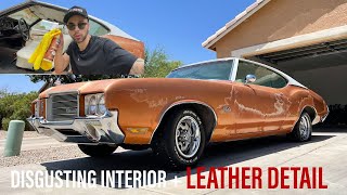 Detailing my 1971 Cutlass interior!! *1st time in 5 years