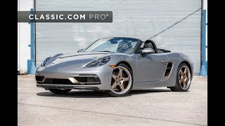 CLASSIC.COM Pro - 2022 Porsche 718 Boxster - Walk around + Engine running