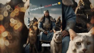 Genghis Khan's Feline Army 🐱