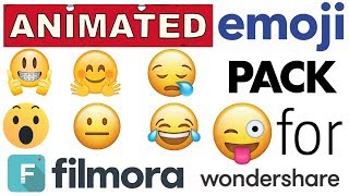 Animated Emoji Pack for | Filmora Video editor