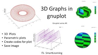 how to create 3d graphs in gnuplot | gnuplot basics | gnuplot part 4