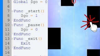 [Tutorial] Creating an Auto Clicker for Piano Tiles 2 like CodeBullet