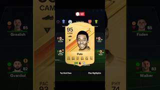 How would the ICON Pele do with current Manchester city squad FC 24 #fifa #eafc24 #football #pele