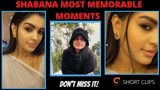 Shabana And Aryan Most Memorable Moments , cute rare videos and clips | #sembaruthi #shabana #aryan