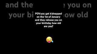 POV you were kidnapped and released on your birthday #typebeat #music #pou #kidnapped