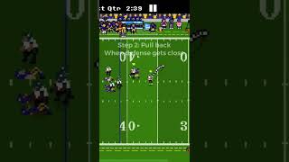 How to run with your QB (In retro bowl).