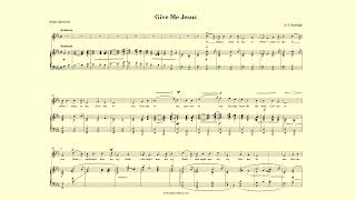 Give Me Jesus – accompaniment – Burleigh - Eb major