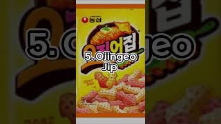 Top 10 Must-Try Korean Snacks#shorts #snacks #korea