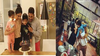 Allu arjun family photos with wife Sneha Reddy,son Ayaan,daughter Arha pics