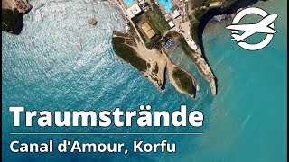 Canal d'Amour ☀️ Die schönsten Strände auf Korfu ☀️