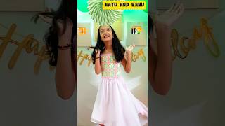 Aayu's Birthday Transition 🥰🤩🥳🎈 #aayuandvanu #shorts  #youtubeshorts  #viral #transition #trending