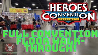 Heroescon 2024 : Entire Convention Floor Coverage - Artist's Alley, SLABBED Comics, & So Much More!