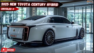 All-New 2025 Toyota Century Officially Unveiled - A New Standard in Luxury Sedans!!