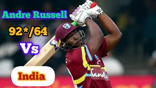 Why : Andre Russell's | 92 Was So |  Unforgettable