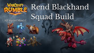 Warcraft Rumble - Season 4 - Fun PVE Rend Blackhand Build