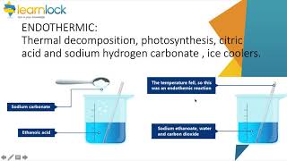 GCSE AQA Chemistry - C5 Energy changes - Exothermic and endothermic reactions