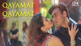 Qayamat Qayamat - Lyrical | Deewane | Ajay Devgn, Urmila Matondkar | Bollywood Superhits Song