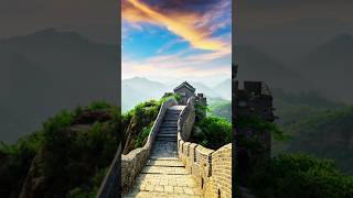 📍Great Wall Of China 🇨🇳 - A UNESCO World Heritage site #shorts #travel #greatwallofchina