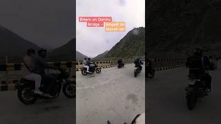 Darcha Bridge - longest bridge on Manali- Leh highway #manali #darcha #mountains #himachal #biker