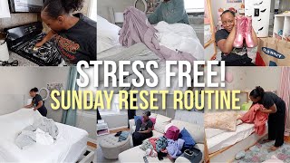 STRESS FREE SUNDAY Routine for a PRODUCTIVE Week! Cleaning motivation, laundry, Sunday Reset Routine