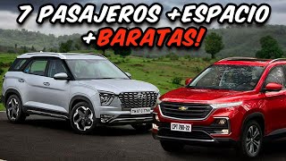 TOP: Las 7 SUV y Minivans de 7 plazas más baratas, modernas y seguras 2024