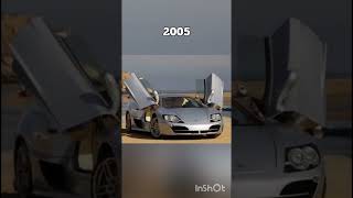 The Evolution of McLaren Car (1992~2022)#shorts #viral #viralshort