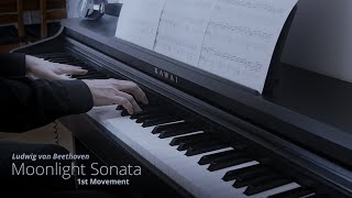 Ludwig van Beethoven - Moonlight Sonata (1st Movement / Night Edition)