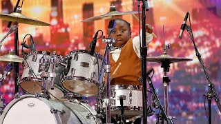 Drummer Chrisyius Adorable 5-Year-Old Brings Down The House With His ‘Brilliant’ Drumming Act