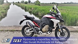 Rýchlovka s najväčšou Multistradou všetkých čias - Ducati Multistrada V4 Rally (2023) - motoride.sk