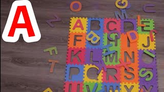 ABC Song for kids| A to Z Alphabets stopmotion för preschool toddlers with ABC Song. nursery rhyme.