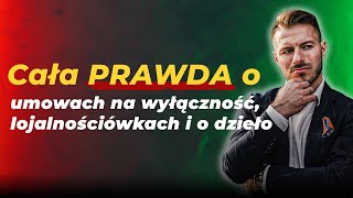 #5 🔴 UMOWY LOJALNOŚCIOWE, UMOWY NA WYŁĄCZNOŚĆ, UMOWY O DZIEŁO w branży fitness lub  tanecznej